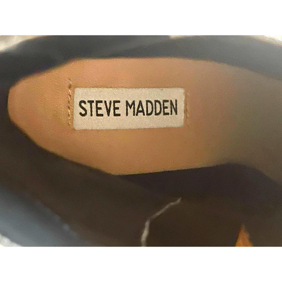 Steve Madden Womens Dallas Ankle Booties Size 6 Animal Reptile Print - Picture 10 of 11